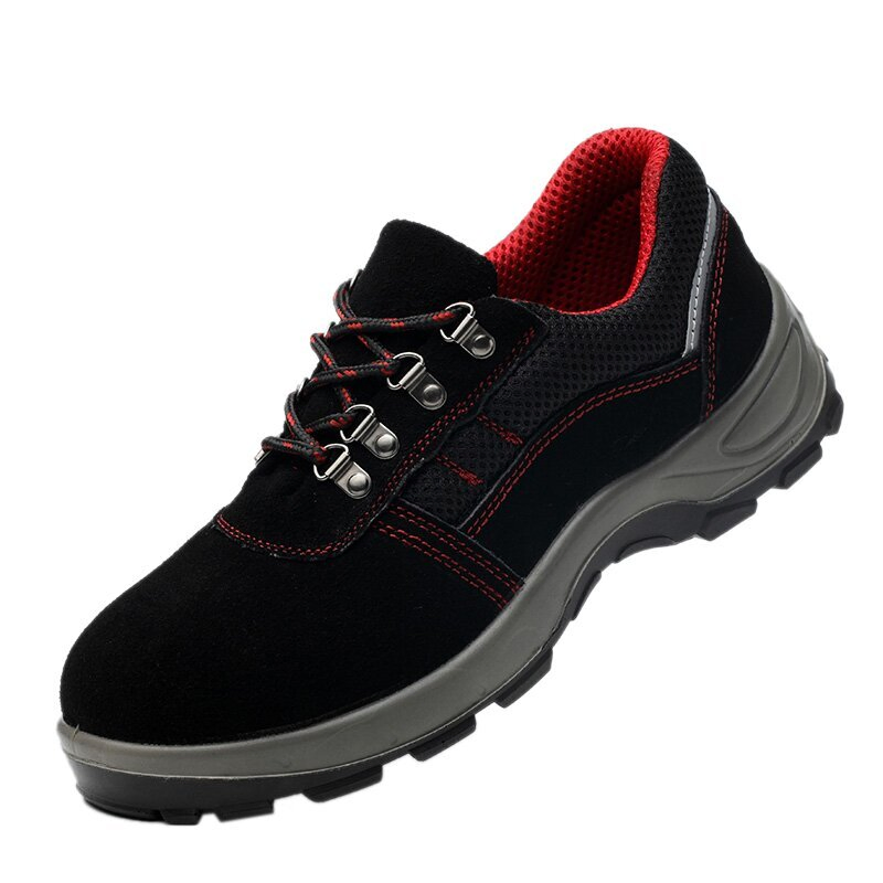 Classic Leather Upper Safety Shoes for Men’ S Everyday Work