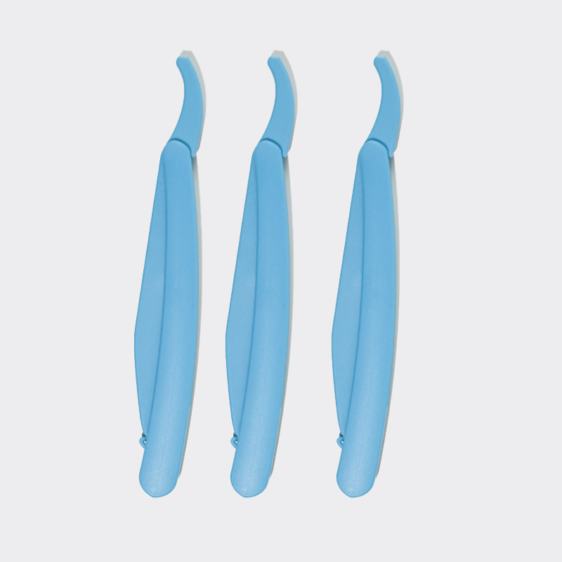 Single Use Medical Prep Razor Stainless Steel Blade Plastic Handle Travel