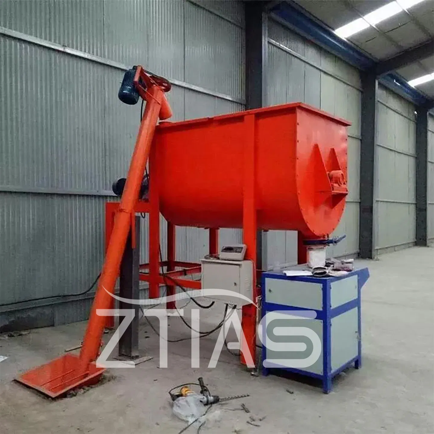 U-Shaped Dry Powder Mortar Mixer 1.5cubic Meters Blending Machine Blender U-Type