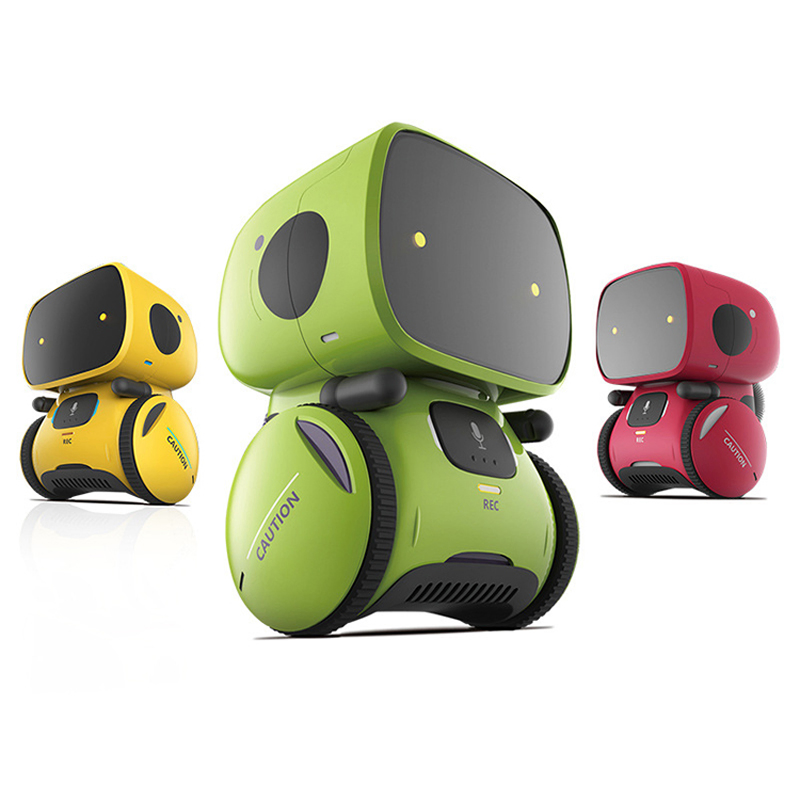 Amazon Best Sell Intelligent Robot Early Educational Toy Voice Dialogue Robot Toy for Children