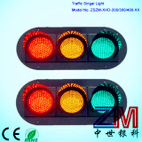 En12368 Approved 300mm LED Flashing Traffic Light / Traffic Signal