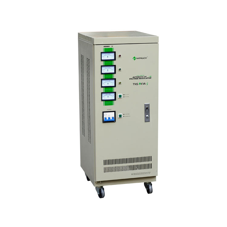 Mingch Tns Series Three Phase AC Automatic 9kVA 230V Input Voltage Regulator