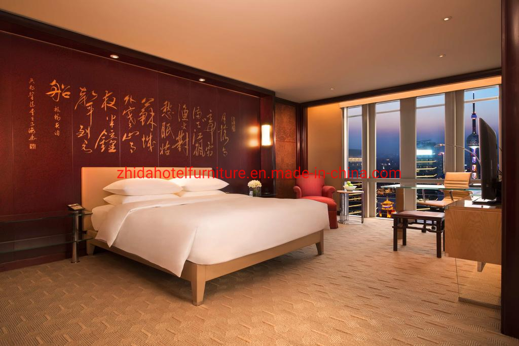 Luxury 4 Star Sofa Bed High Grade Customized Bedroom Sets Hotel Furniture