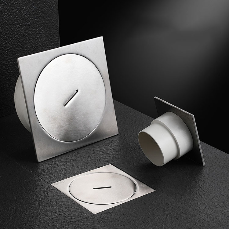 New Design Toilet Bathroom Accessories Floor Trap Brass Kitchen Shower Stainless Steel Cleanout Floor Drain