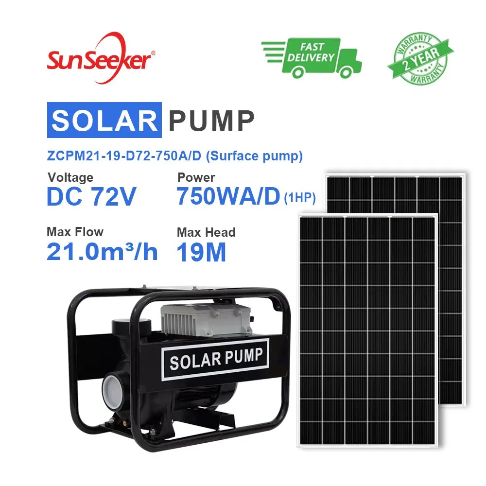 Solar Ground Pump AC/DC Pump Water Pump Agricultural Irrigation Special Centrifugal Pump Factory Direct Sales