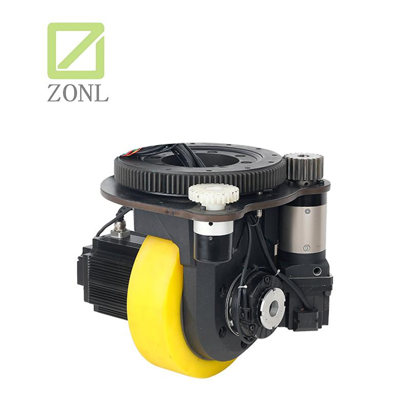 1500W 48V High-Power Heavy-Duty Horizontal Wheels Heavy Duty Agv Steering Wheel with BLDC Motor