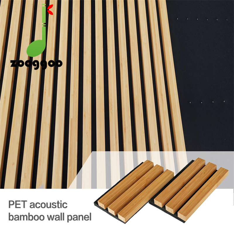 Wholesale Interior Wall Panel Decorative Bamboo Ceiling Board Acoustic Bamboo Wall Panel