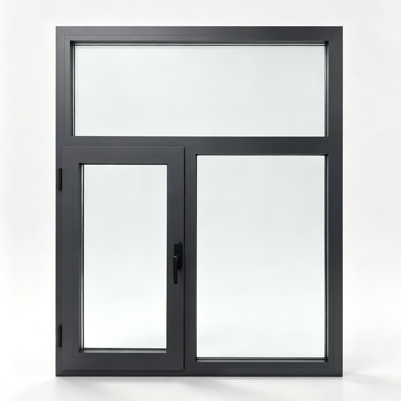 Fixed Style Fire Resistant Window for Commercial Building Exterior