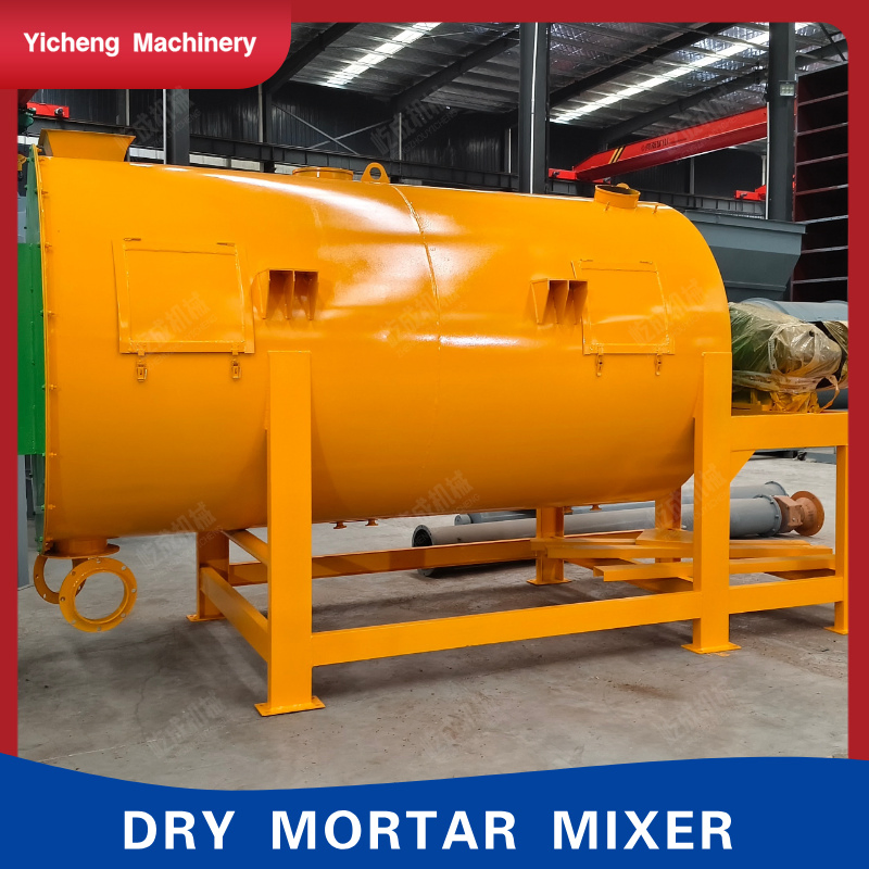 Horizontal Dry Powder Mixer Putty Powder Tile Adhesive Production Equipment Small Powder Mixing Machine