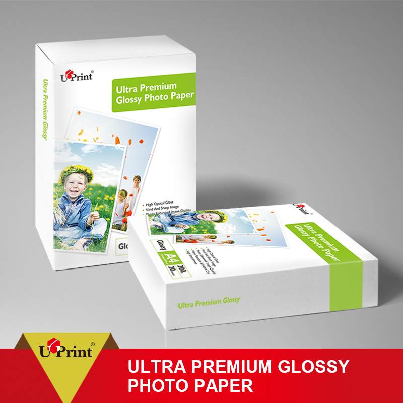 High Glossy Advertising Photo Paper Mounted Adhesive A4 220GSM Photo Paper