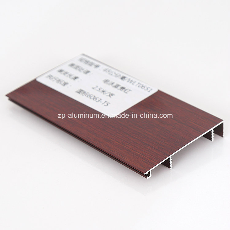 Extruded Aluminium Skirting Board Profile for Tile Protection (ZP-S409)