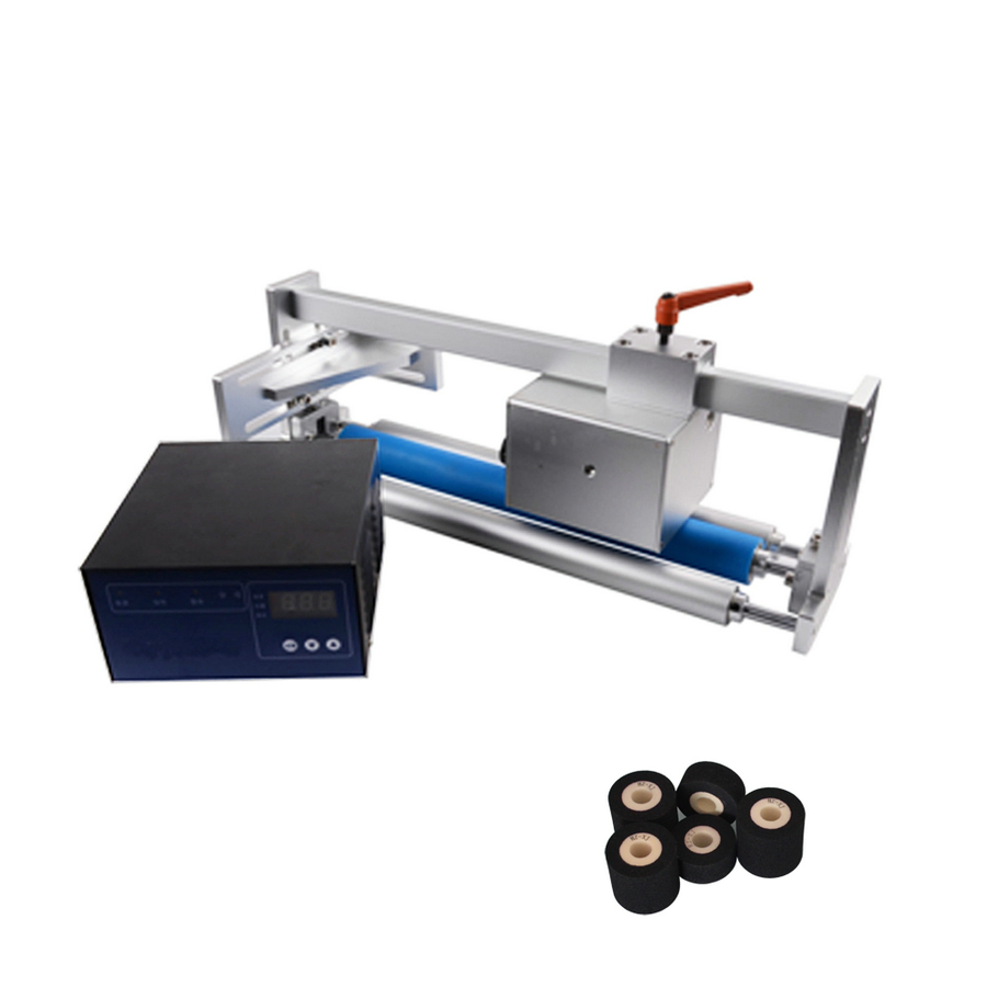 Date Printer Ribbon Coding Machine Hz-100 Dry Solid Ink Wheel Roll Coding Machine