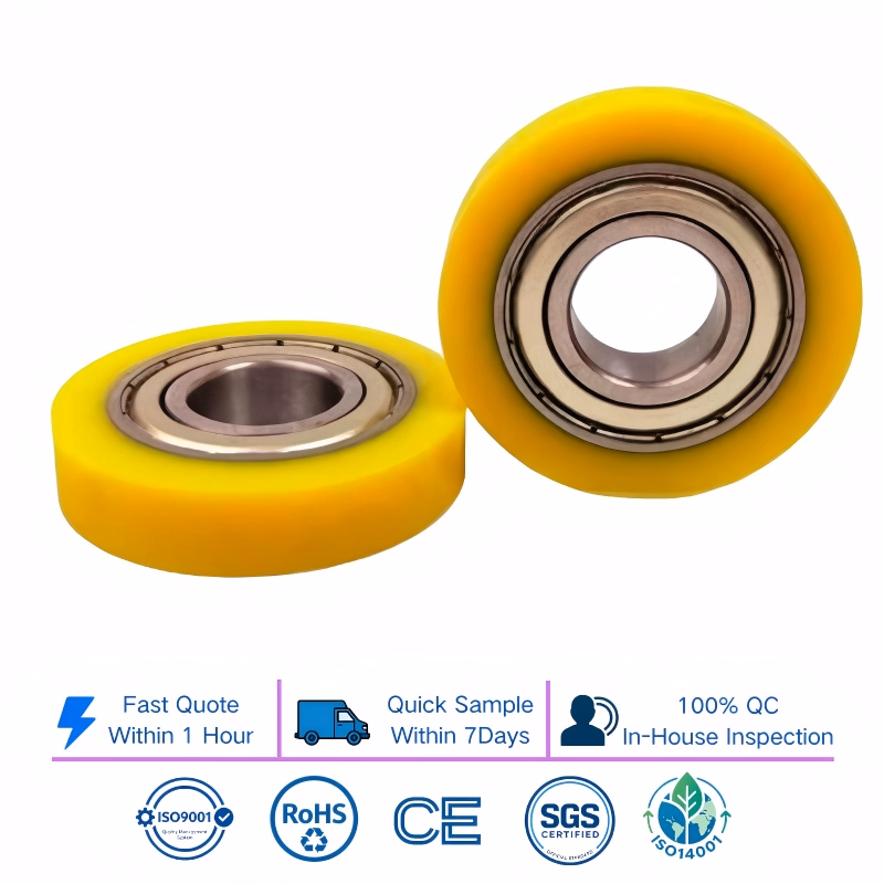 Wearproof Handling Equipment Polyurethane Load Wheel