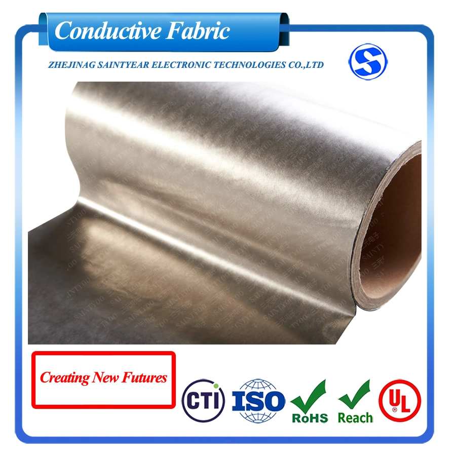 Manufacturer High Quality RFID Blocking Fabric Super Thin Conductive Fabric for Credit Card