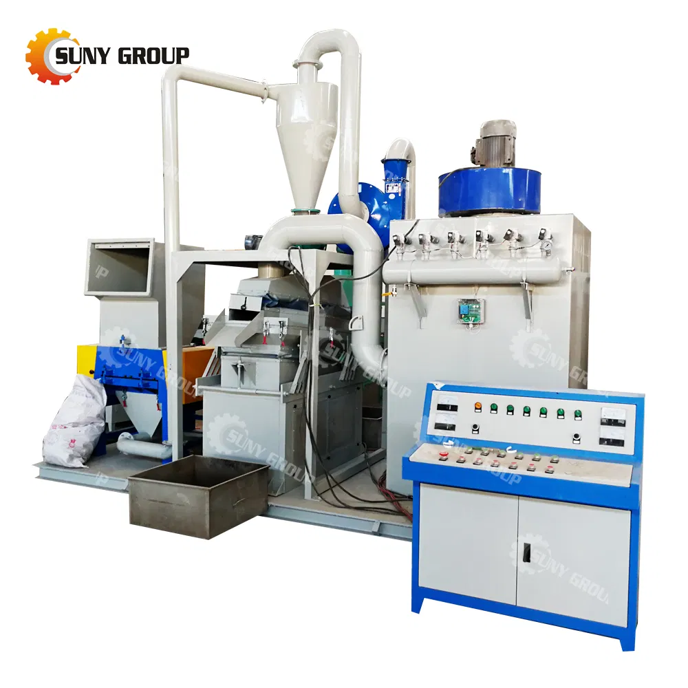 Scrap Cable Wire Copper Granules Plastic Separator Recycling Machine