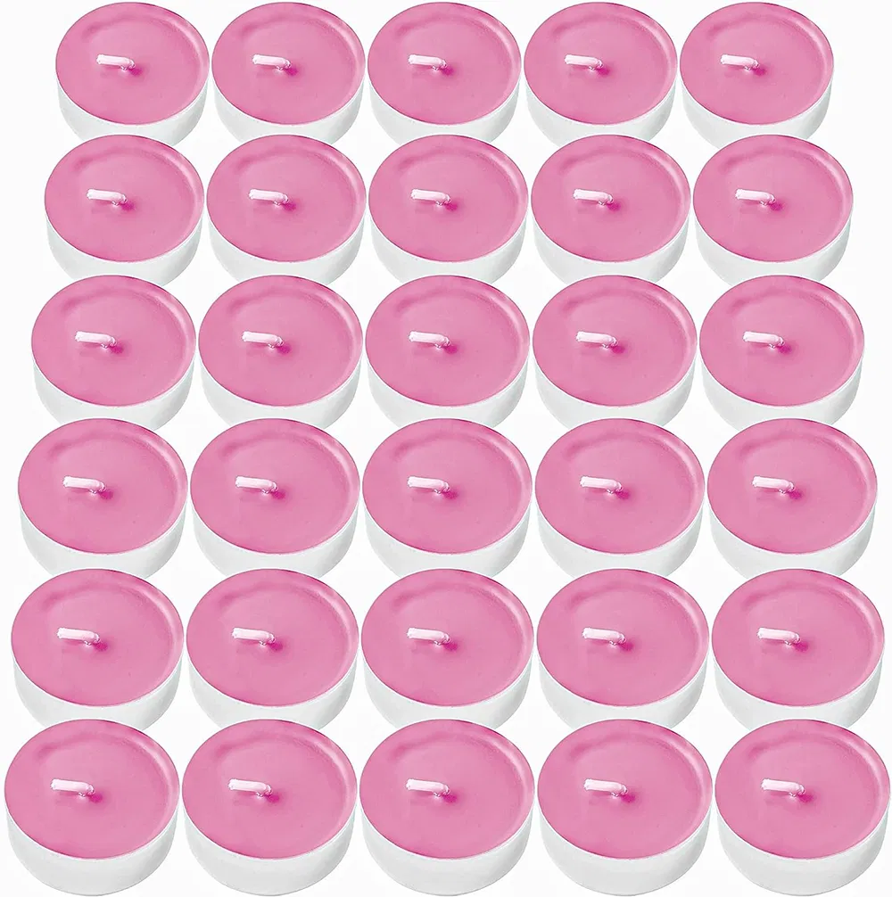 Tea Candles Colored Tealight Candles Pleasant Fragrance Candle for Home Wedding