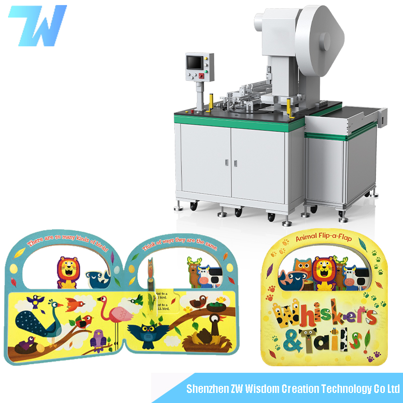Children Book Making Cut Machine Round Corner Board Book Cutting Machinery