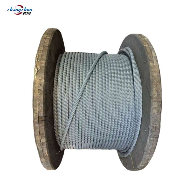 Durable 1-5/8" Flexible Traction Steel Cable 6X29f+FC/Iwrc for Rigging and Lifting