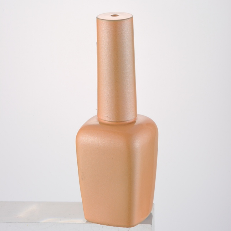 Bulk Matte Base Coat UV Gel Nail Polish Bottle with Fashion Cap
