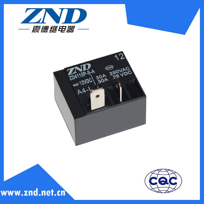 Zd4115p (T93) Miniature Size Power Relay for Household Appliances &Industrial Use 30A Contact Sensitivity Switch
