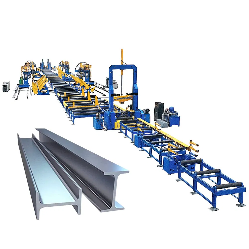 Steel Structure Processing H-Shaped Steel Welding Machine H Beam Production Line