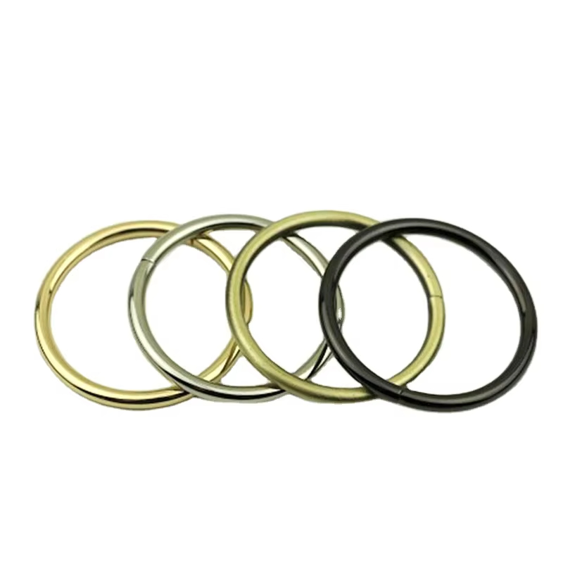 Custom Wholesale 52mm O Ring Buckles Circle Connection Hardware Accessories for Handbags Special Bag Parts & Accessories