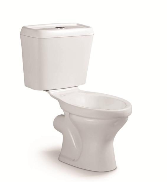 Competitive Price Two Pieces Ceramic Twyford Toilet for Africa and MID East