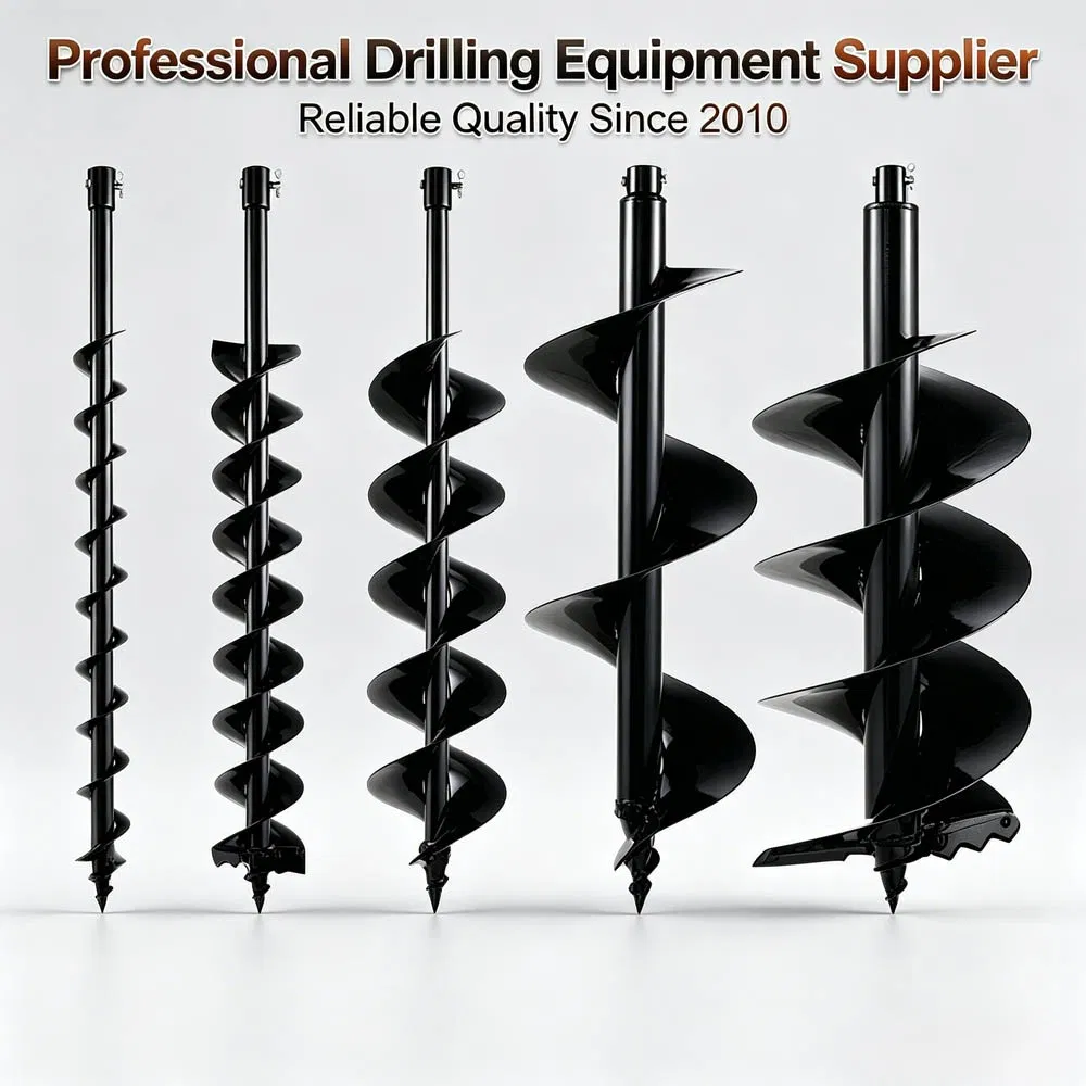 High Efficiency Drill Pipe Auger Spiral Drill Rod Pipe for Water Well Drilling