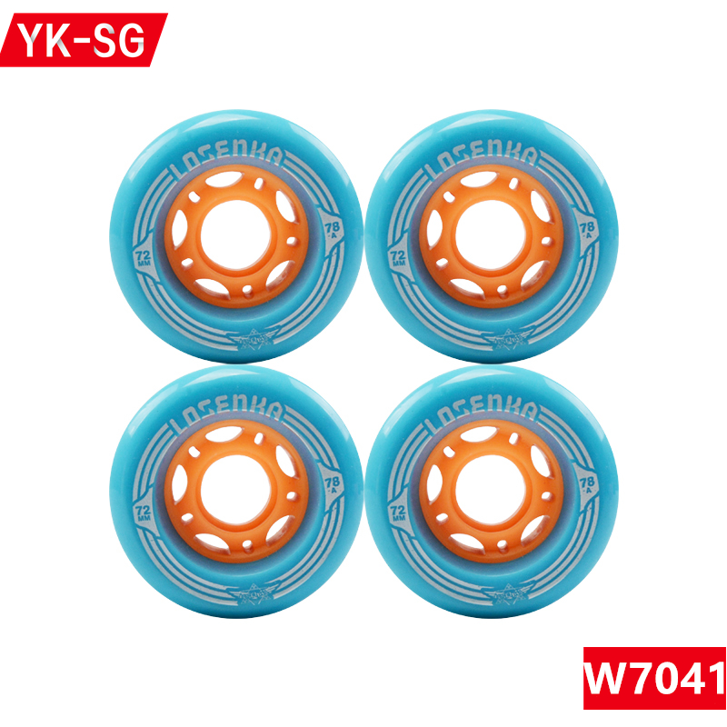 Wholesale Light up LED Transparent Custom PU Cruiser Skateboard Wheels