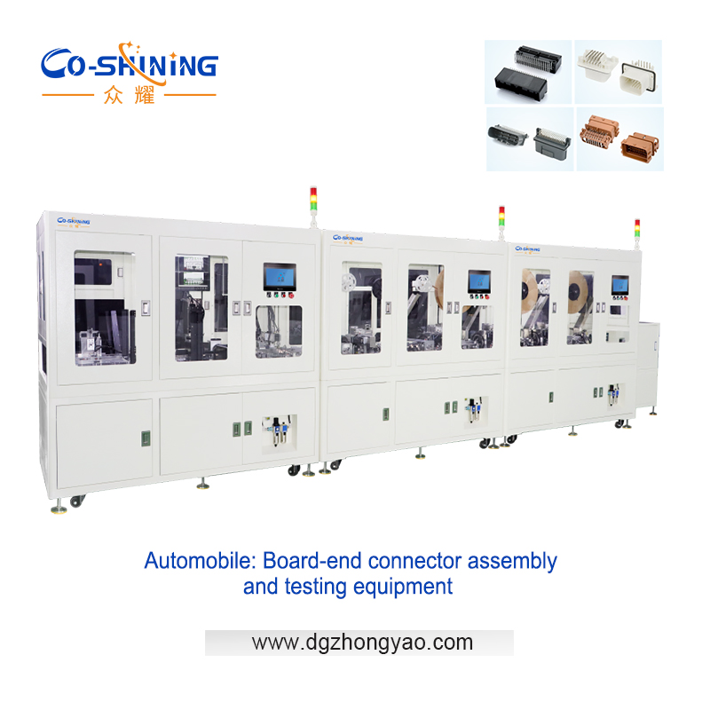 High-Speed Connector Assembly Equipment with Enhanced Testing Capabilities and Yield