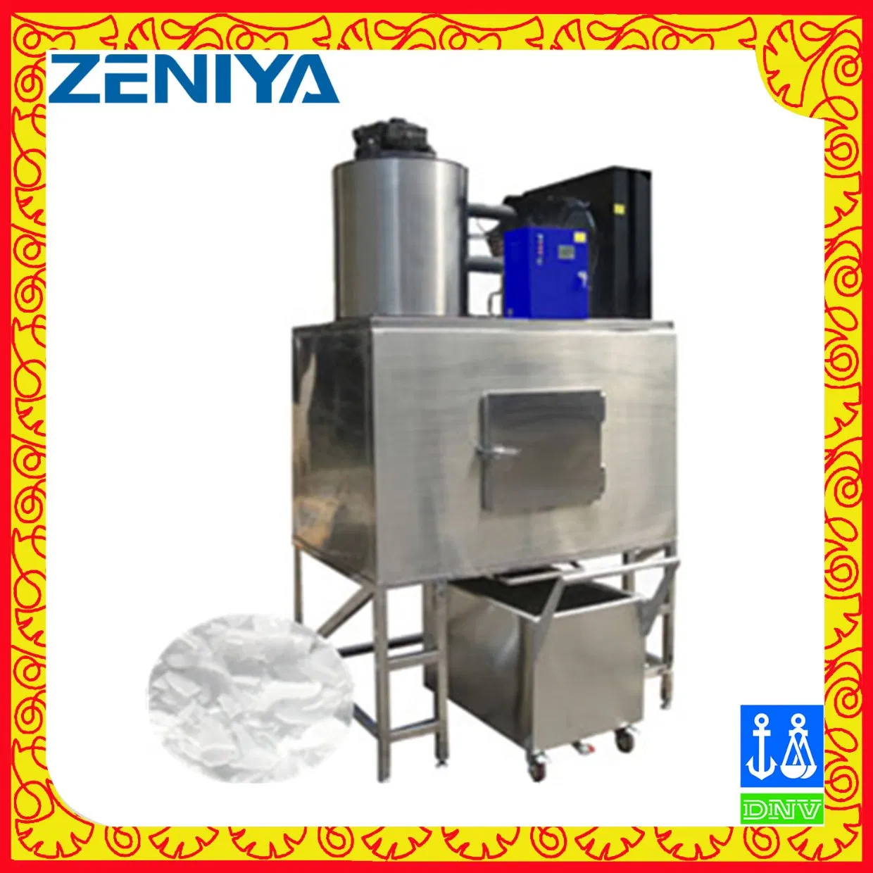 Air Cooled Small Capacity (1T/Day) Flake Ice Machine