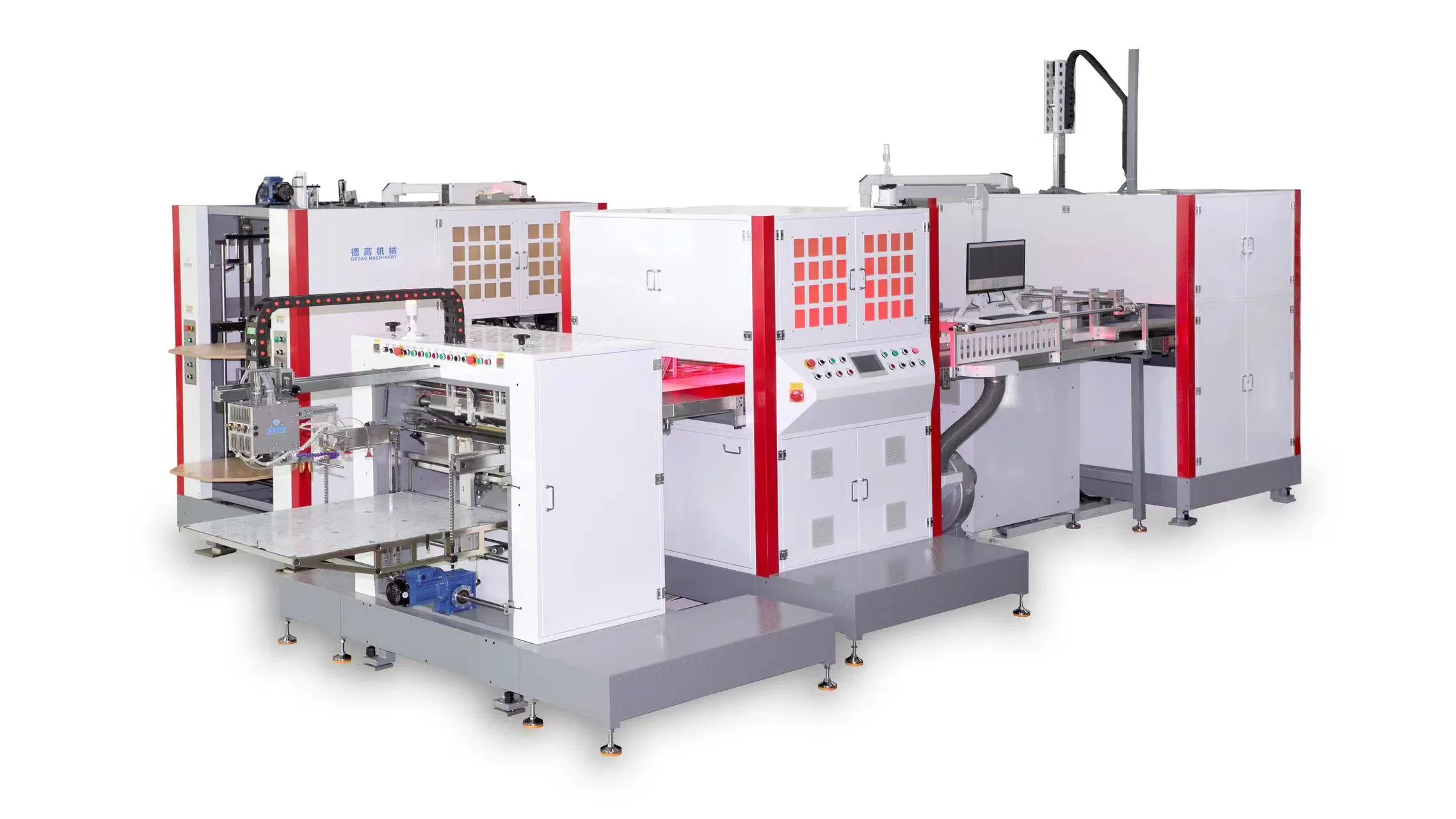 Single Head Fast Conversion High Speed Box Making Machine