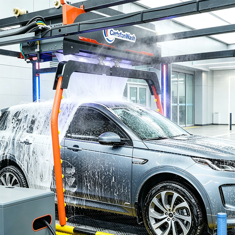 360 Automatic Touchless Car Wash Machine Stainless Steel Anti Corrosion Smart Sensor CE Certified Commercial Washer for Car Wash