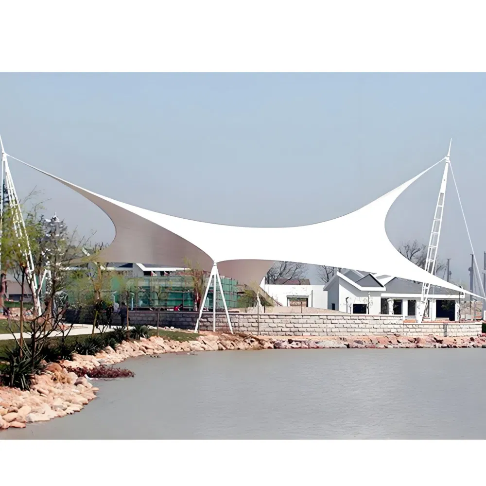 Cost-Effective Permanent Solution Membrane Structure Landscape Shelter Supplier