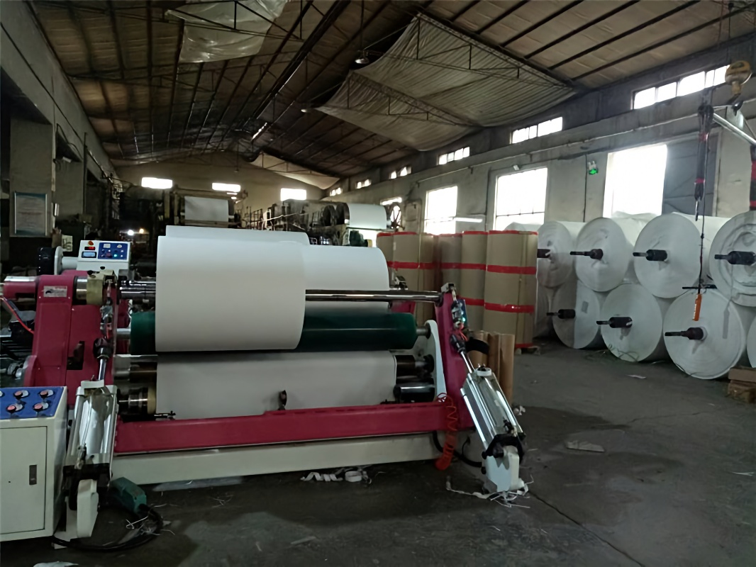 55g Wood Pulp Waterproof Offset Printing Thermal Paper Jumbo Rolls