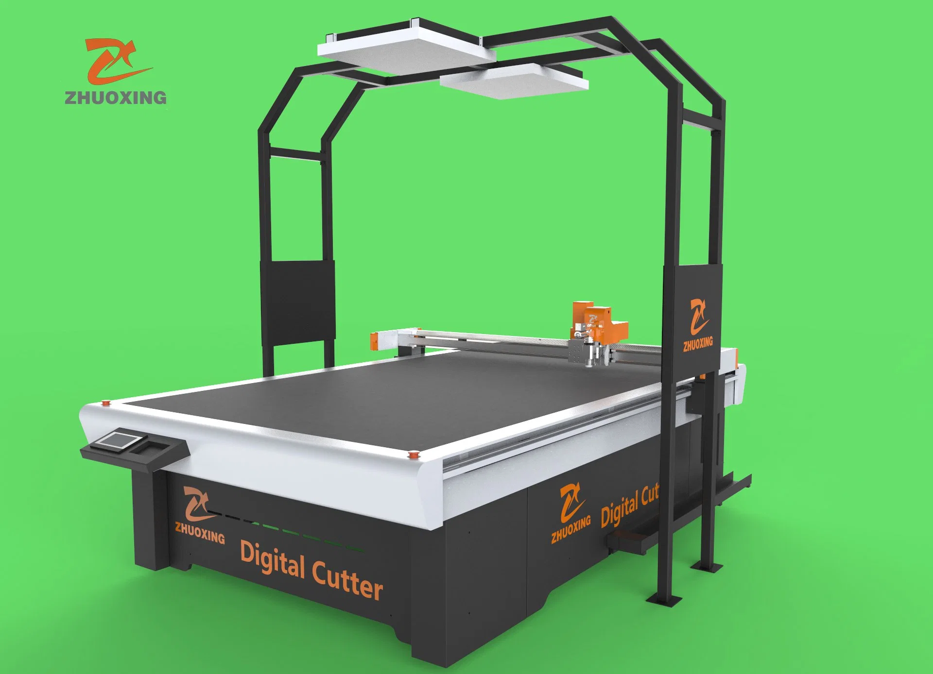 Sponge Composited Leather Cutting Machine with Ce Synthetic Fabric Artificial Leather Cutting Machine Systhetic Leather Machine Rolled Material CNC Digital