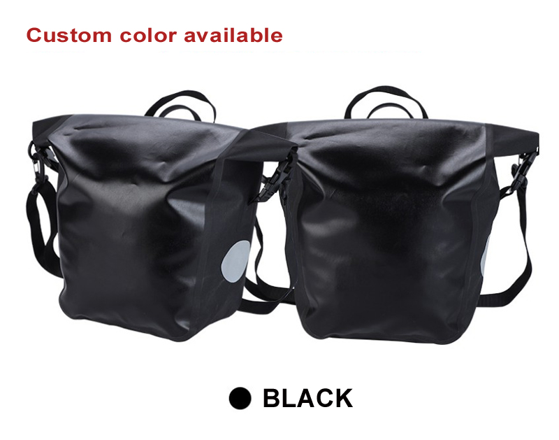 Expandable Bike Tail Bag Waterproof Cycling Luggage Bag for Adventure and Urban Riders