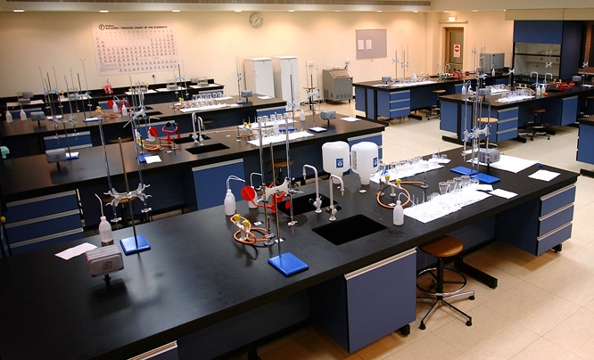 Used School Furniture Chemical Resistant Lab Furniture