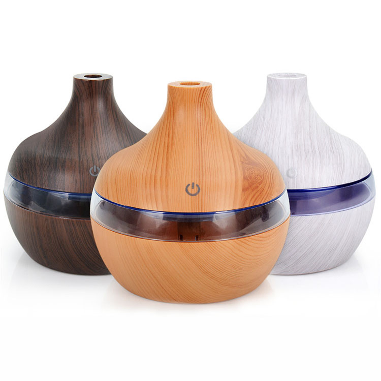 300ml Air Aroma Ultrasonic USB Humidifier LED Lights Electric Aromatherapy Essential Oil Diffuser for Home