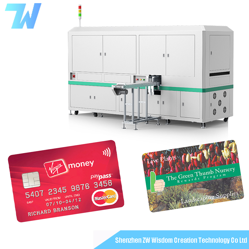Professional PVC Smart Bank Card Making Equipment Cutting Machine RFID Smart Card Punching Machine