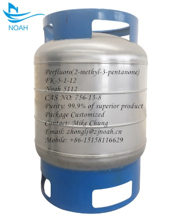 Noah5112 (FK-5-1-12) UL Certificated FM Approved Reach Registration CAS No: 756-13-8 99.9% of Highest Purity Clean Gas Agent