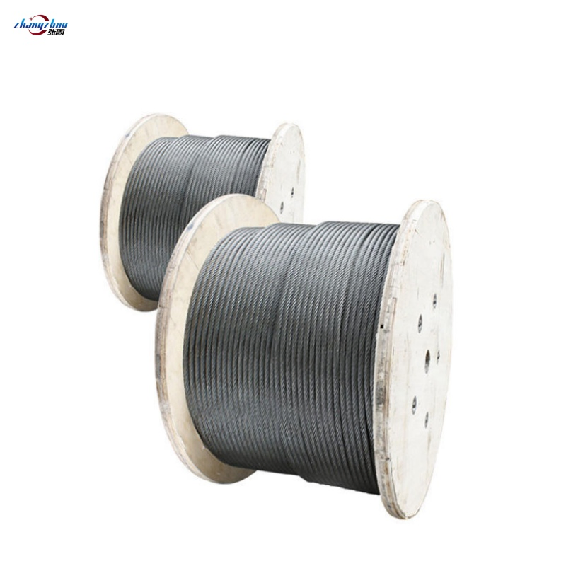 17X7+FC/Wsc Steel Core Rotation Resistant Cable Rope 36mm for Tower Railway Crane
