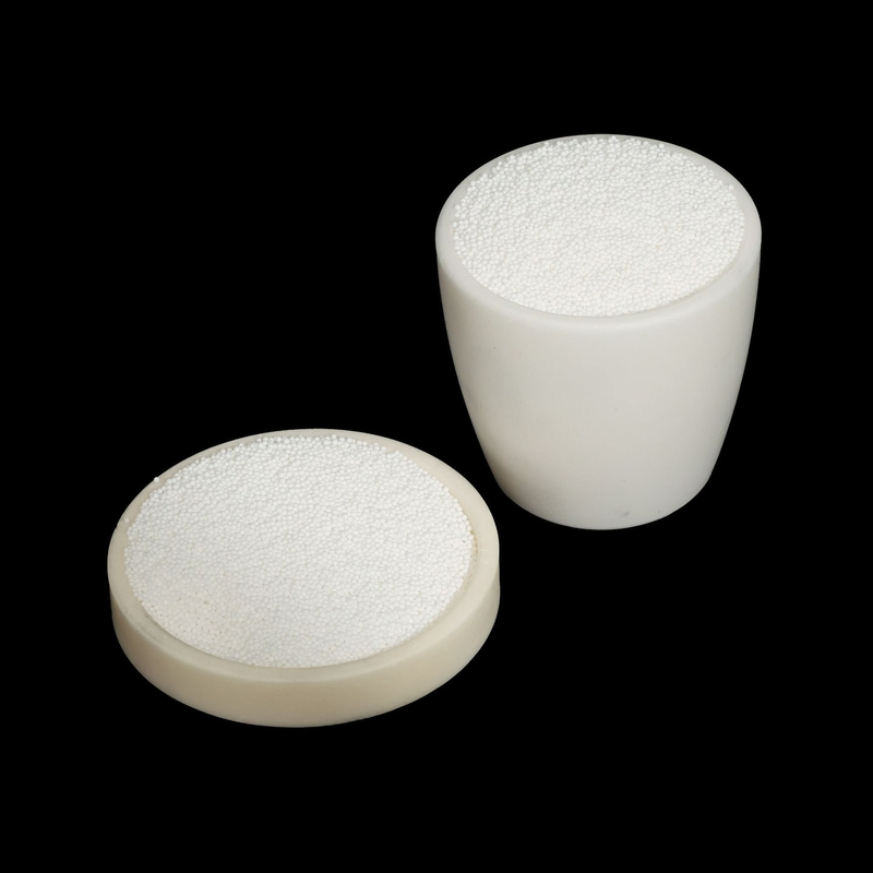 Long-Lasting Corrosion-Resistant Zirconium Oxide Ceramic Ball for Acid-Gas Removal with Chemically-Stable Finish
