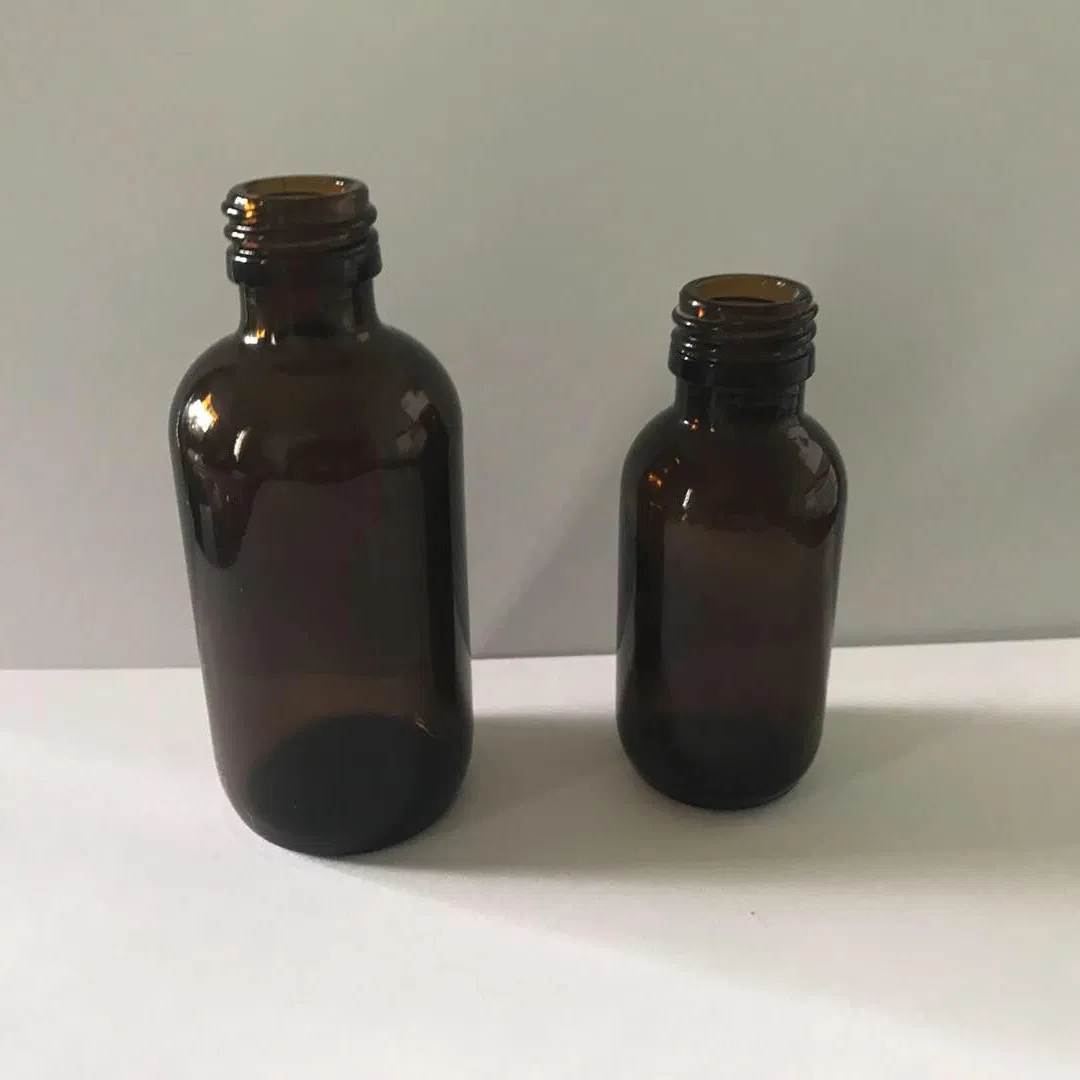 60ml Amber Glass Bottle for Pharmaceutical Use