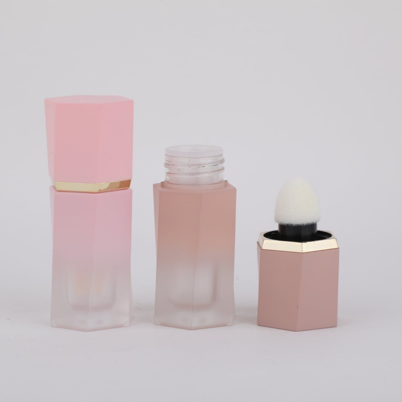 Factory Sale Brush Frosted Empty Lip Gloss Tubes Unique Design Lip Tubes