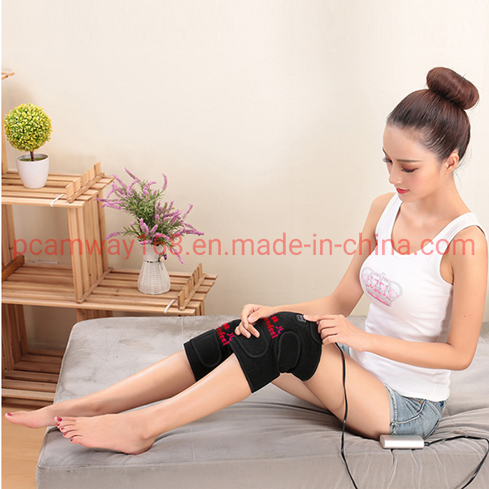 Knee Heating Pad Wrap Heated Knee Brace, Heat Therapy Hot Compress to Warm Joint Relief Pain of Knee Stiff, Arthritis, Strains