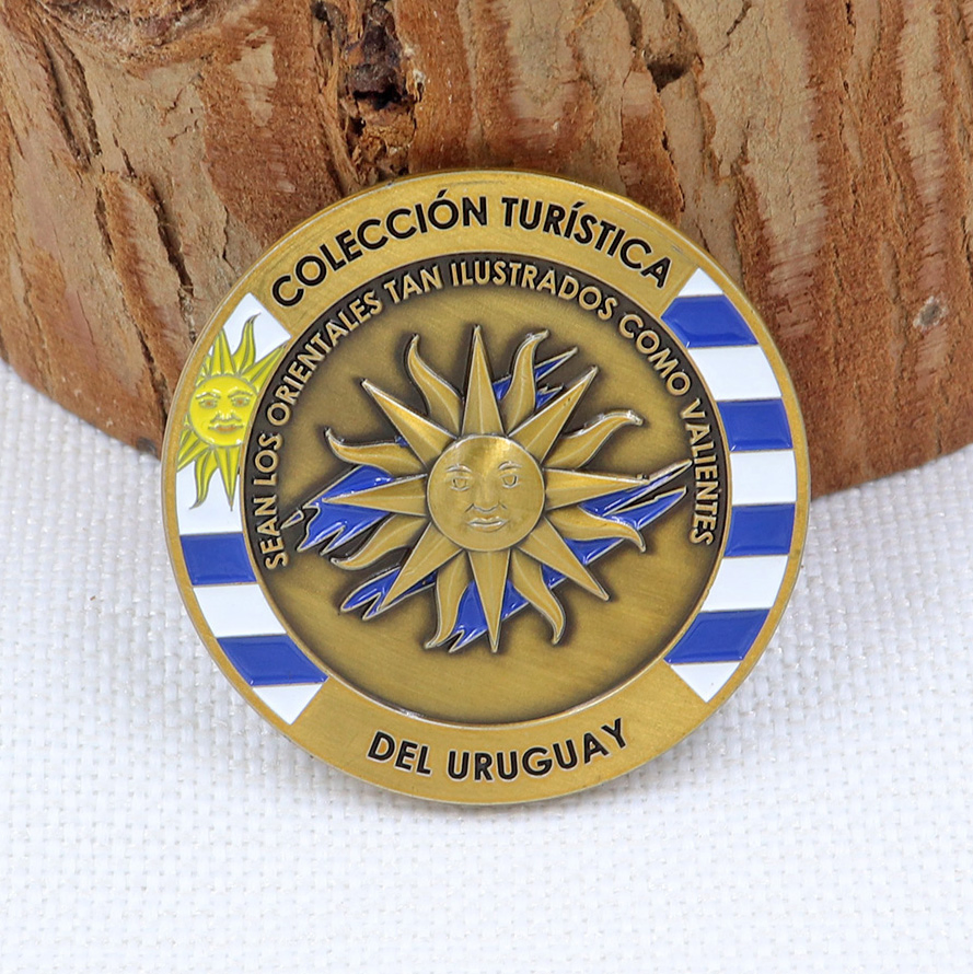 Wholesale Personalized Souvenir Coin No Minimum Custom Metal First Responder Challenge Coins