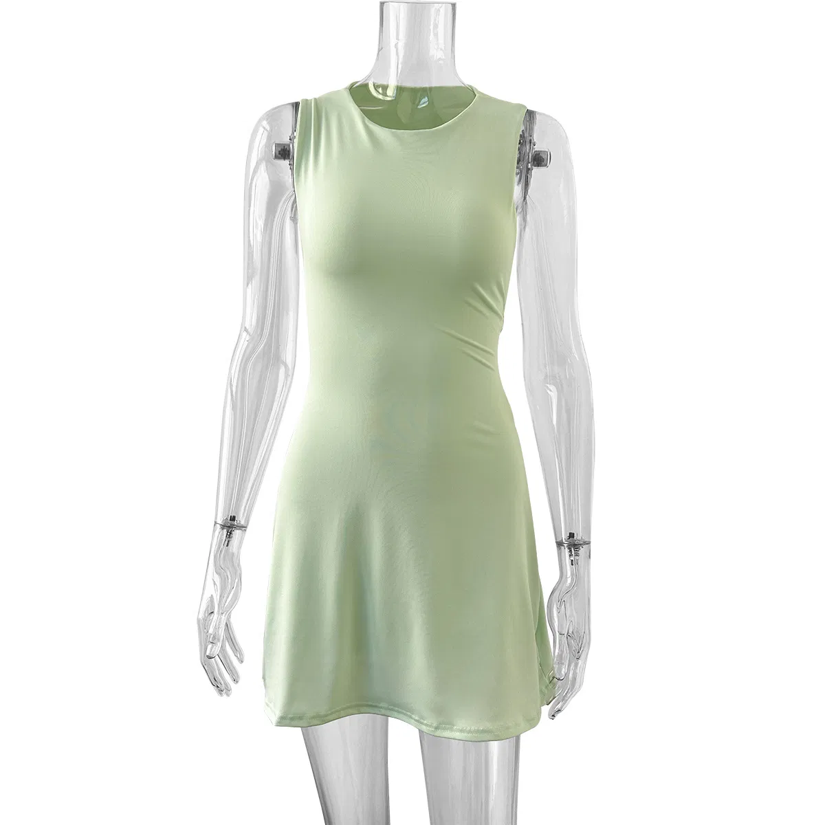 OEM/ODM Casual Style Hollow-out Backless One-Piece Bodycon Short Dress