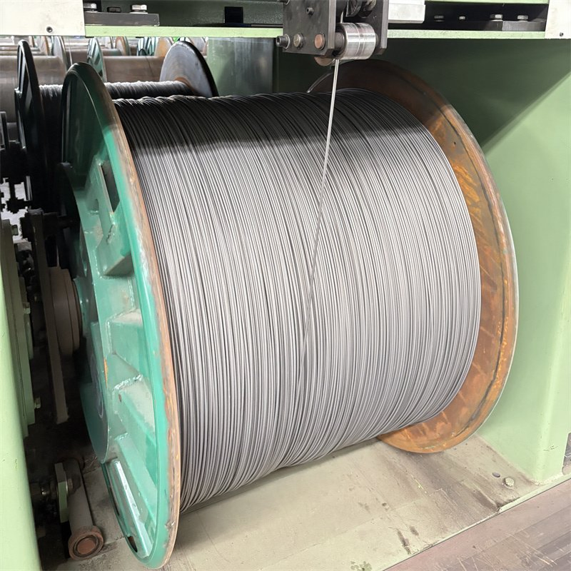ASTM B415 Standard Size 2.6 mm 3.2mm 3.5 mm 4.0 mm Aluminum Clad Steel Wire for Electric Cable /Opgw