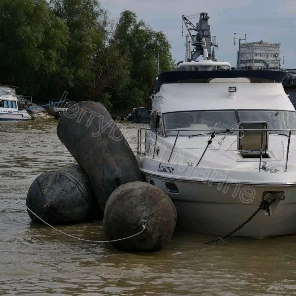 Inflatable Ship Launching Marine Salvage Heavy Lifting Rubber Airbags